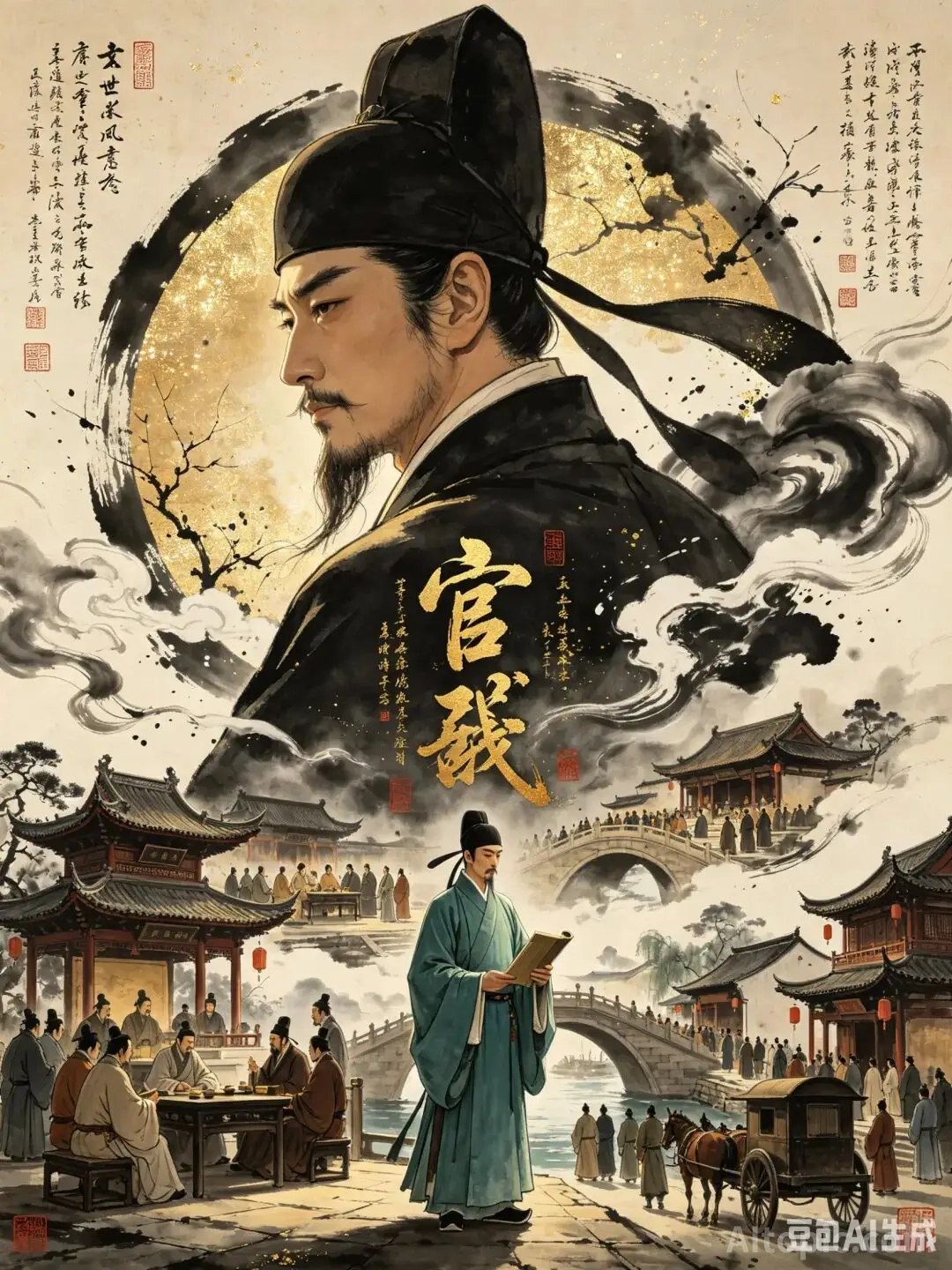 National Treasure Chinese Classic Collection Poster