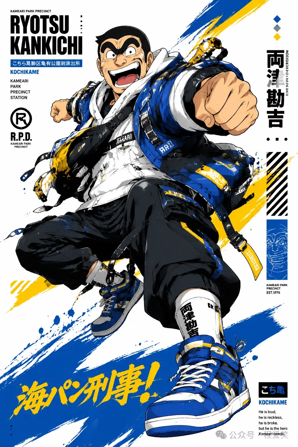 Ryotsu Kankichi Streetwear Style Poster