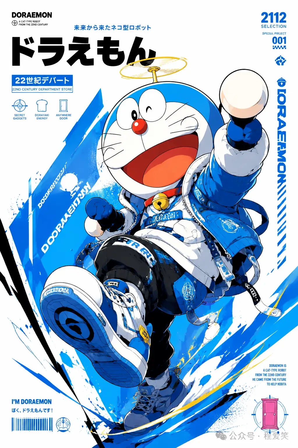 Doraemon 22nd Century Department Store Poster