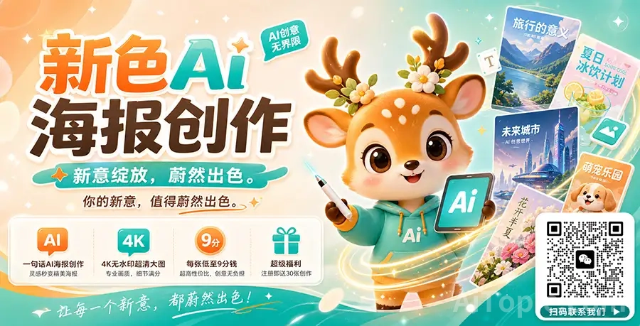 Xinse AI Poster Creation: Your Creativity, Brilliantly Brought to Life